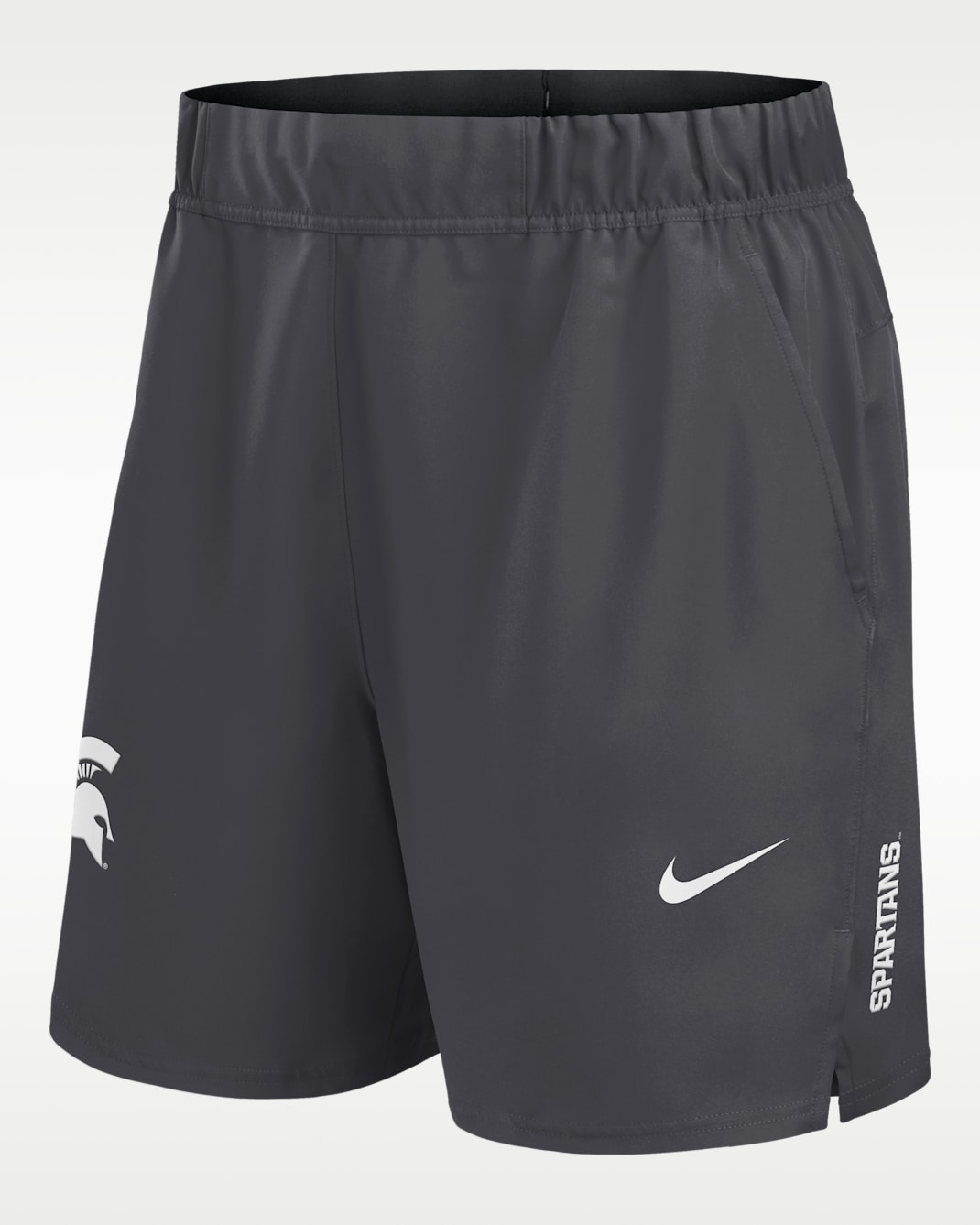 Michigan State Primetime Victory Primary Logo Men’s Nike Dri-FIT College Shorts - Charcoal