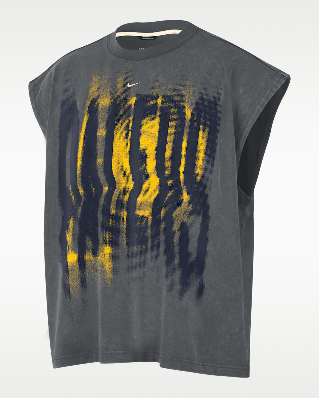 Camiseta de básquetbol sin mangas para hombre Indiana Pacers Standard Issue - Gris hierro/Blanco