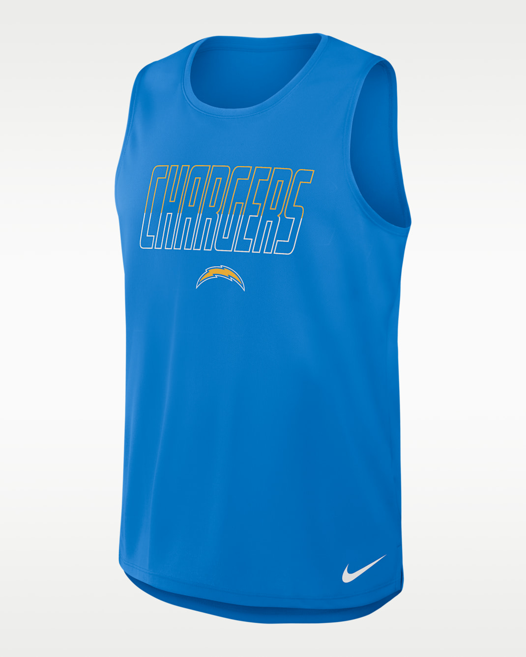Los Angeles Chargers Men's Nike Dri-FIT NFL Tank Top - Blue