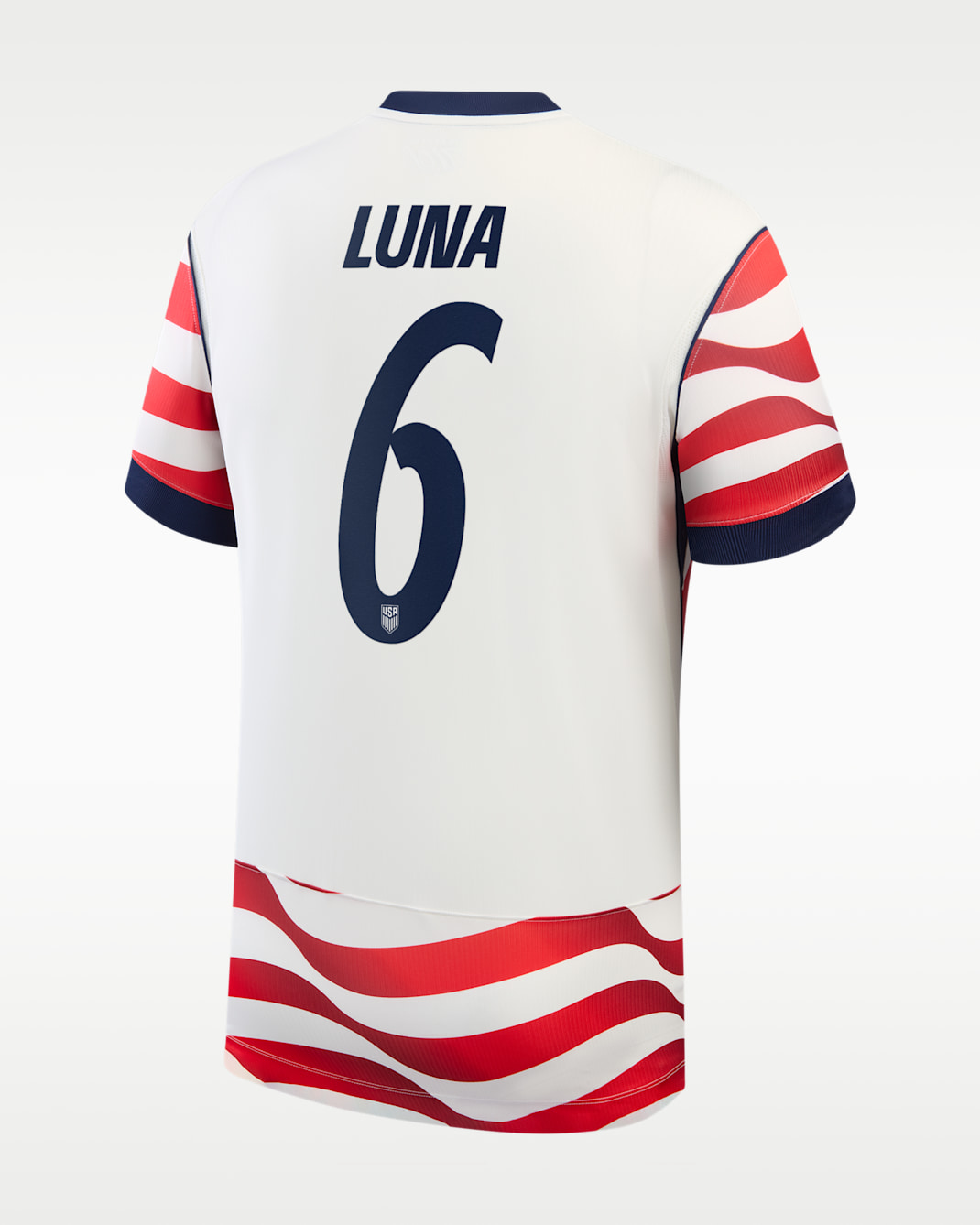 Diego Luna USMNT 2026 Stadium Home Men's Nike Dri-FIT Soccer Jersey - White