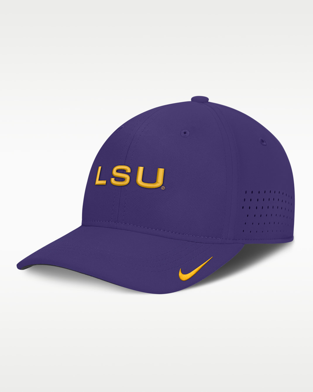 LSU Sideline Club Gameday Men's Nike Dri-FIT College Hat - Court Purple