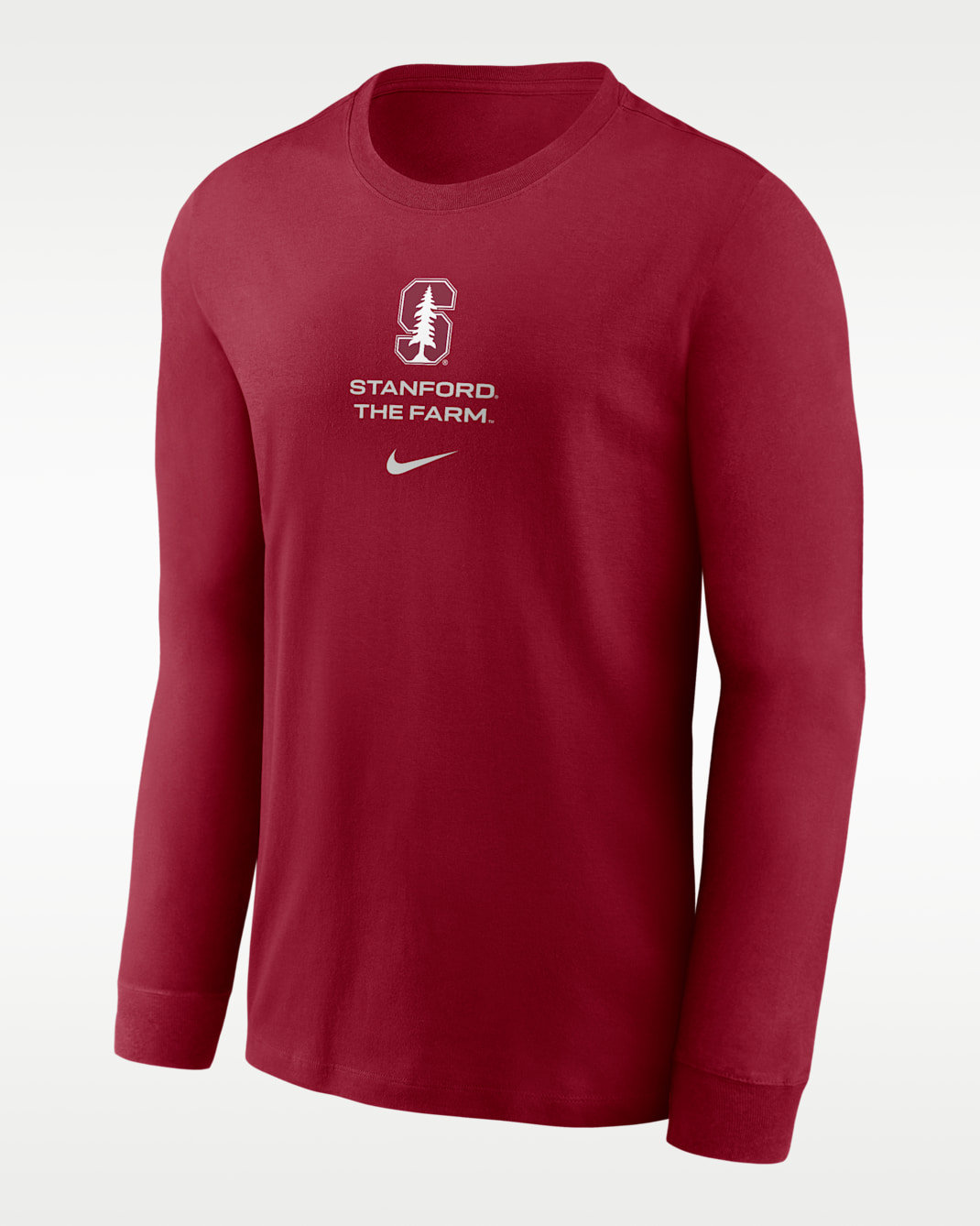 Stanford Sideline Men's Nike Dri-FIT College Long-Sleeve T-Shirt - Cardinal Red