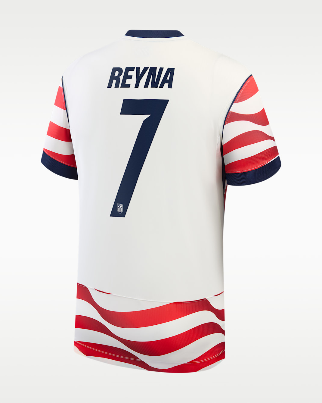 Giovanni Reyna USMNT 2026 Stadium Home Men's Nike Dri-FIT Soccer Jersey - White