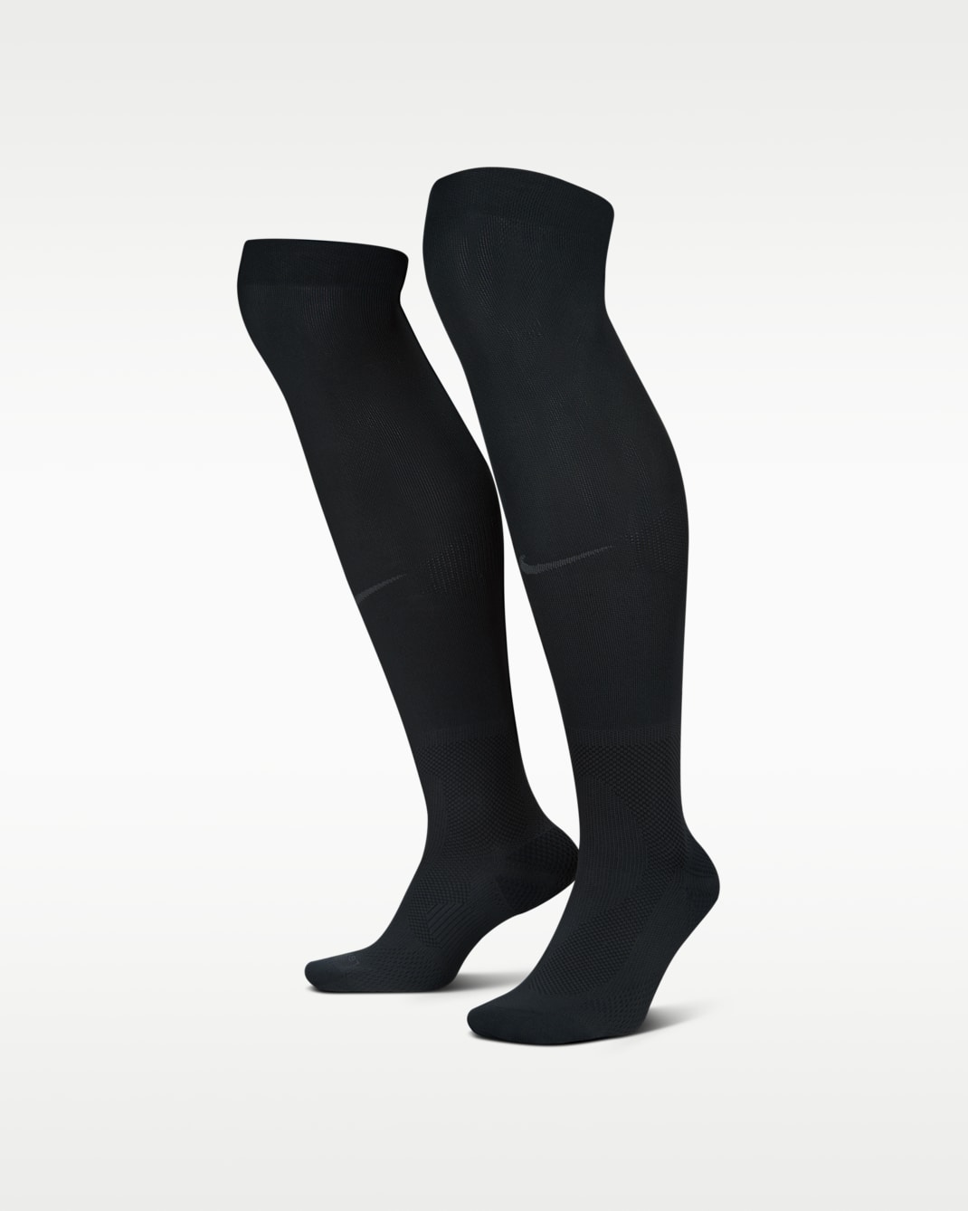 Długie skarpety piłkarskie Nike Dri-FIT ADV Norwegia VaporFast (wersja wyjazdowa) - Czerń/Anthracite