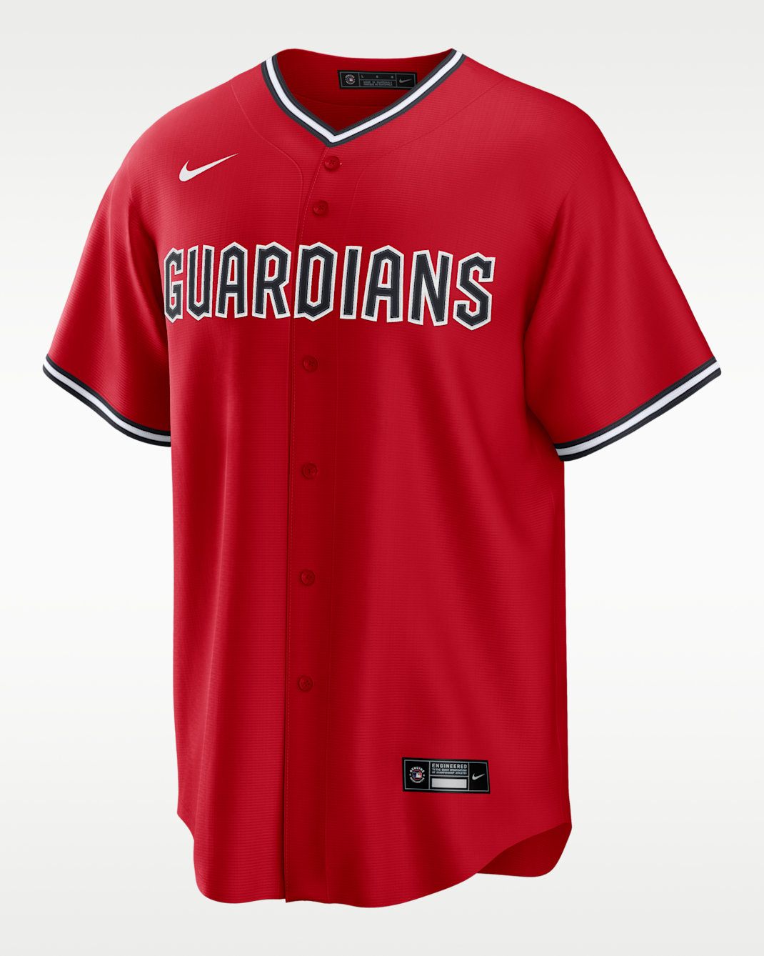 Steven Kwan Cleveland Guardians Men's Nike MLB Replica Jersey - Red