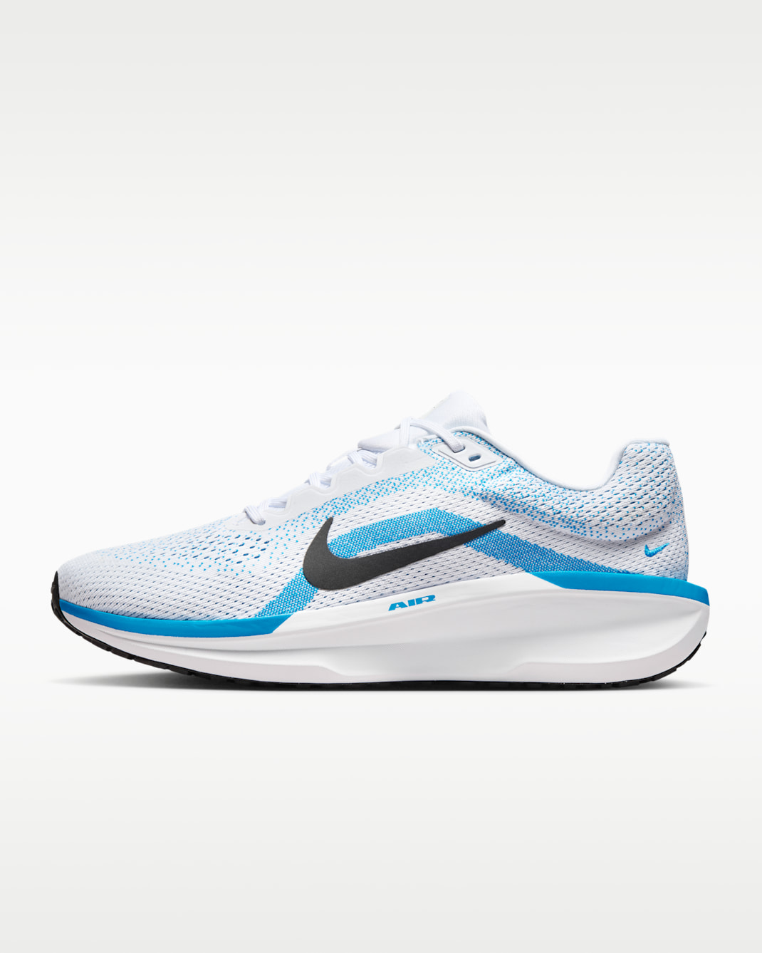Tenis de correr en pavimento para hombre Nike Winflo 11 - Blanco/Azul héroe/Negro