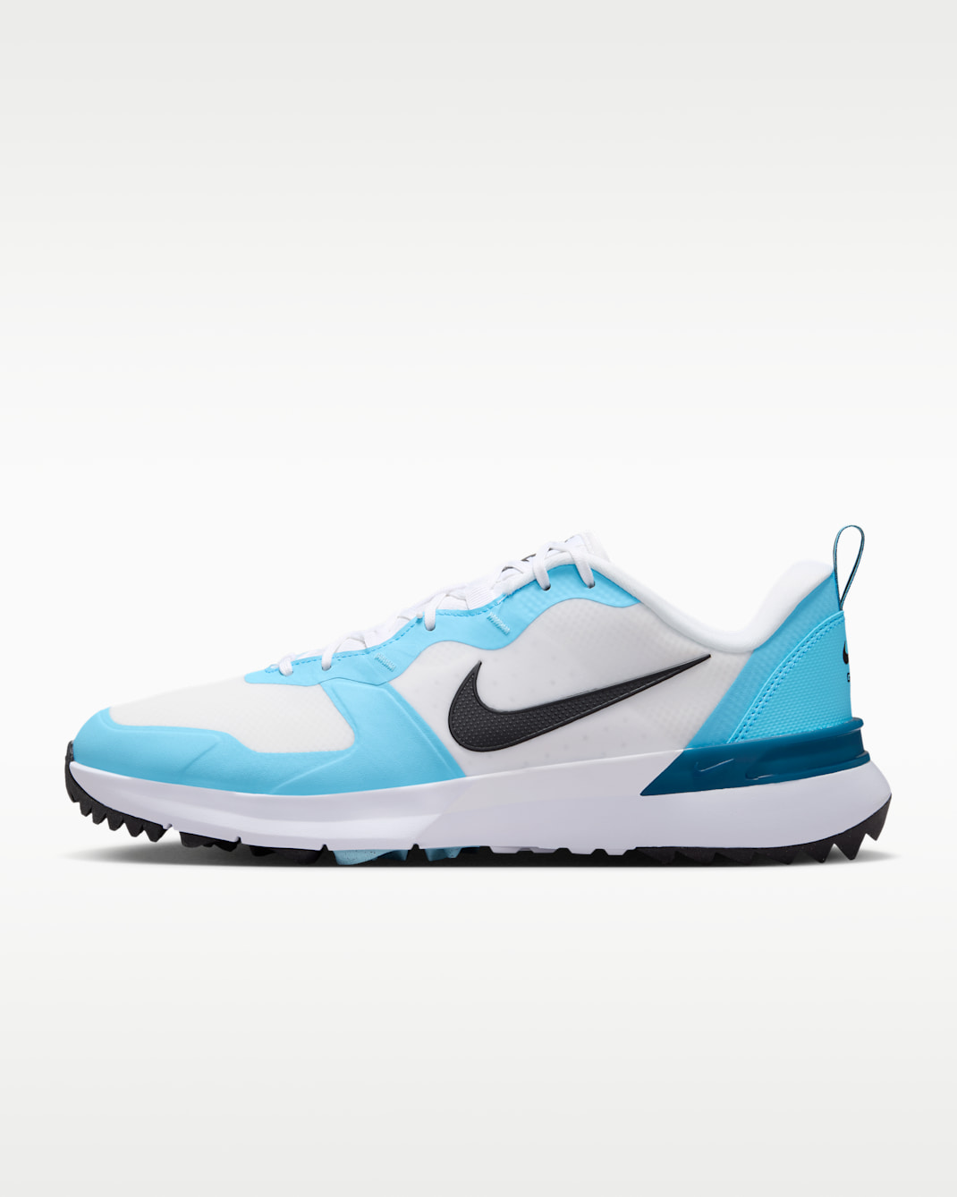 Nike Tempo G Golf Shoes - White/Blue Chill/Industrial Blue/Black