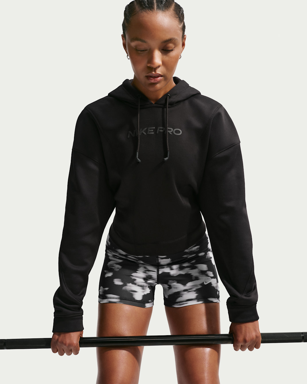 Nike Pro Women's 3" Mid-Rise Printed Biker Shorts