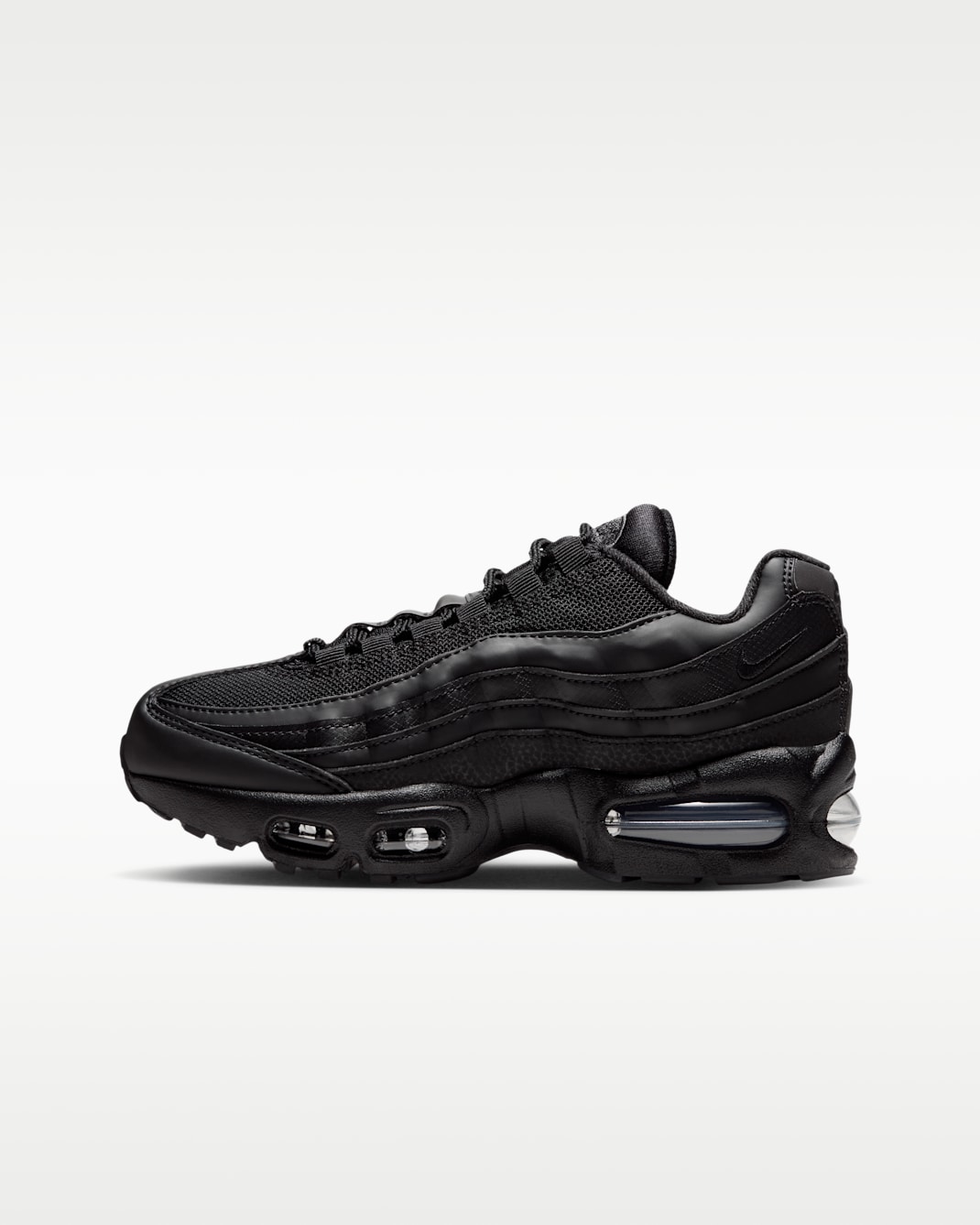 Nike Air Max 95 Essential Older Kids' Shoes - Black/Black/Anthracite/Black