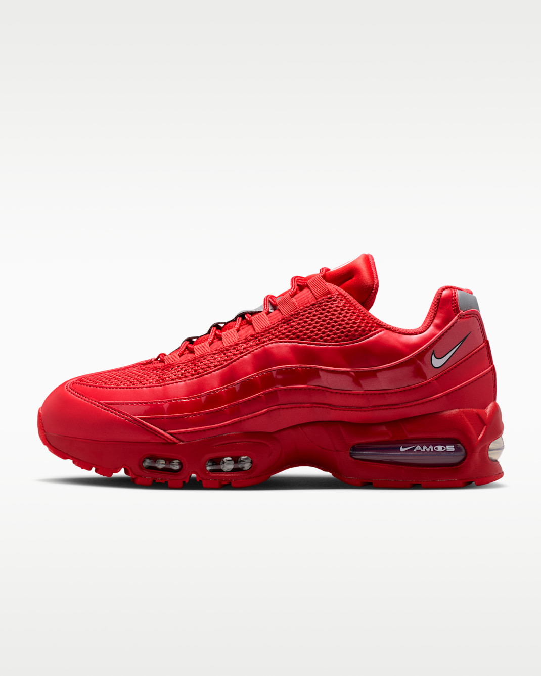 Chaussure Nike Air Max 95 Big Bubble pour homme - University Red/Blanc/Noir/University Red