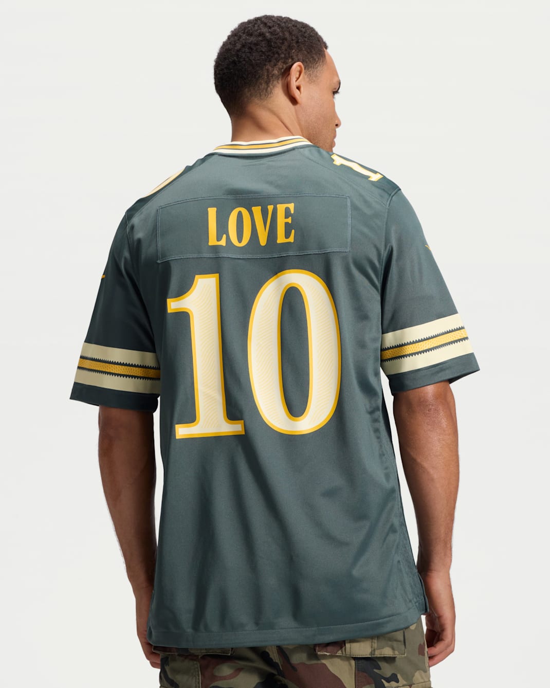Jordan Love Green Bay Packers Rivalries Collection Men's Nike NFL Game Jersey