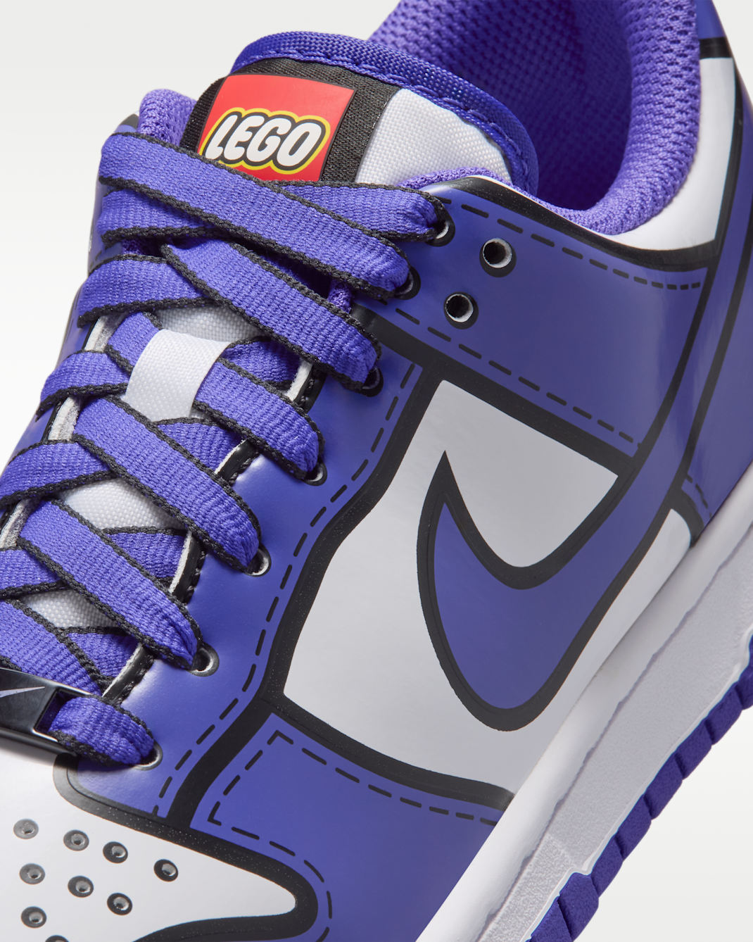 Nike Dunk Low x LEGO® Collection Big Kids' Shoes