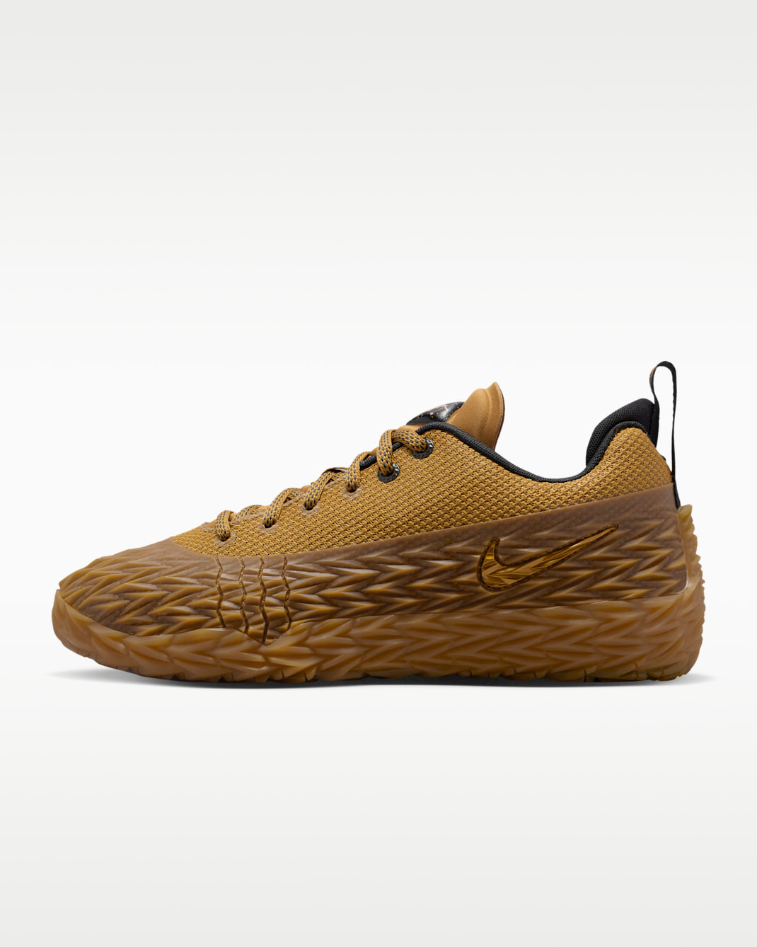 Nike S.T. Charge EP Basketball Shoes - Wheat/Off-Noir/Bright Crimson/Metallic Gold