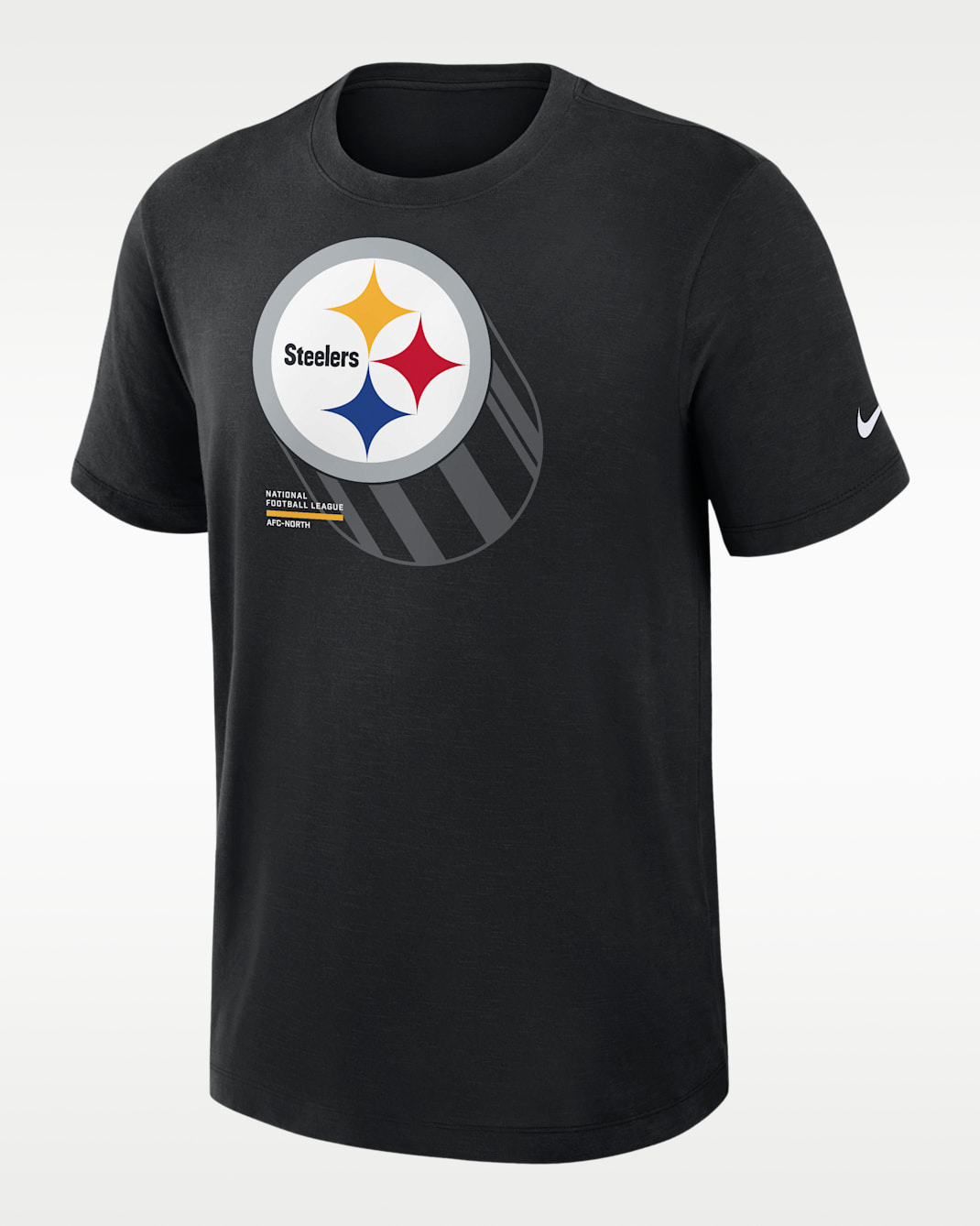 Pittsburgh Steelers Slub Men's Nike Dri-FIT NFL T-Shirt - Black