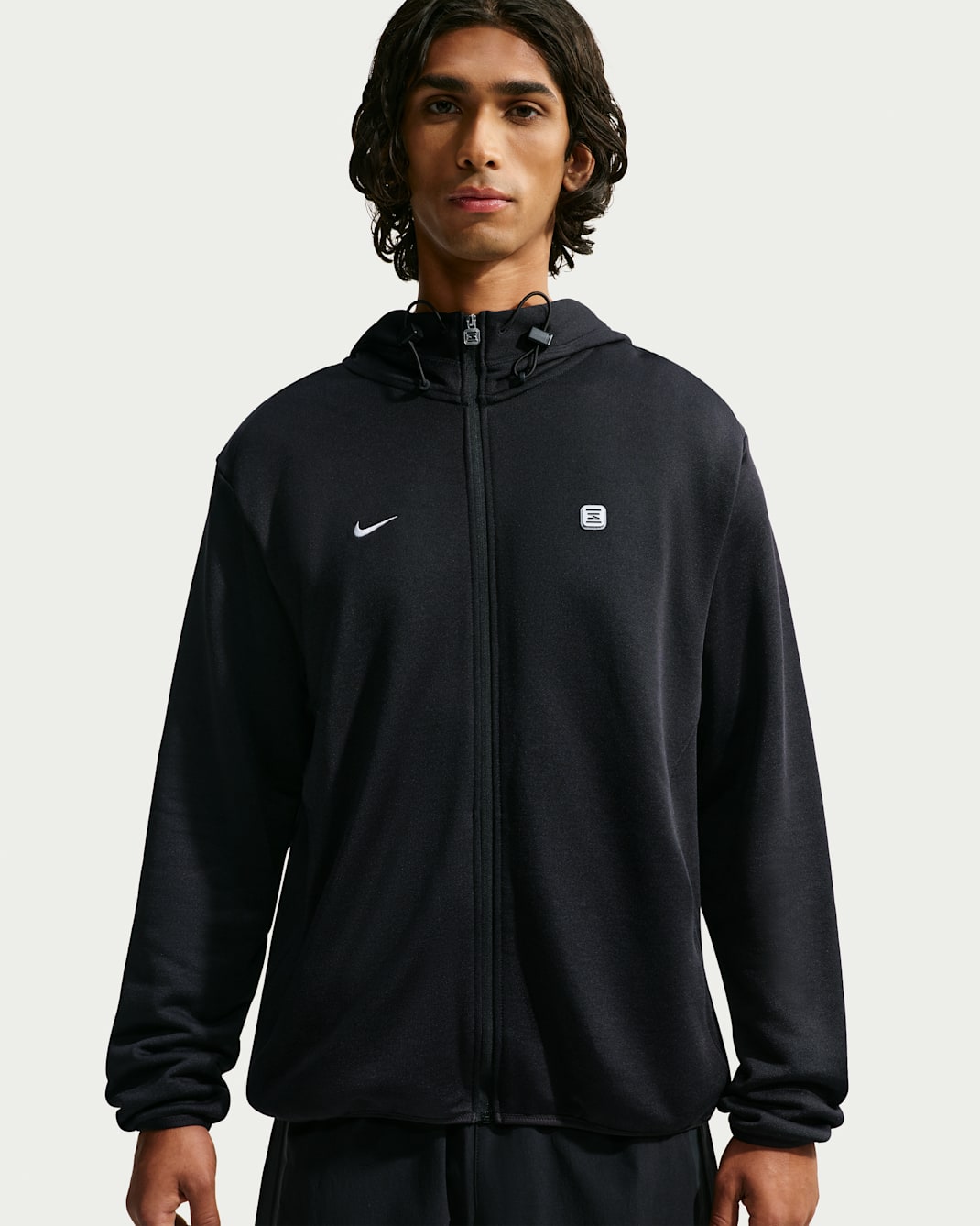 Ανδρική μπλούζα με κουκούλα Nike Sportswear - Μαύρο/Μαύρο/Μαύρο