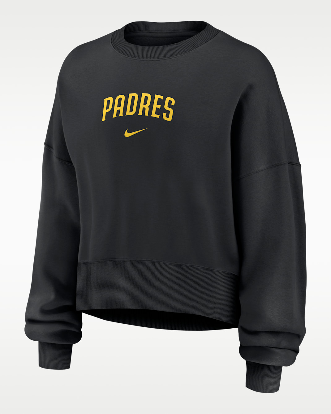 San Diego Padres Women's Nike MLB Pullover Crew - Black