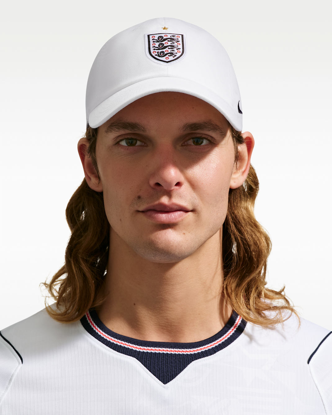 Gorra de futbol Nike de Inglaterra Club - Blanco