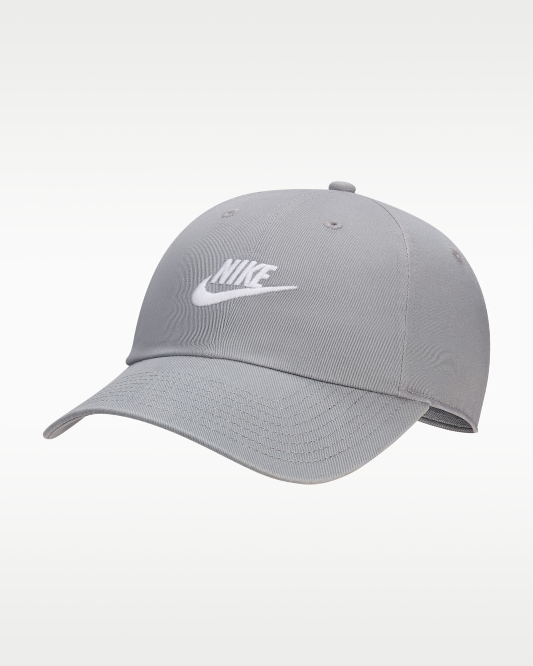 Nike Club Gorra Futura Wash sense estructura - Particle Grey/Blanc