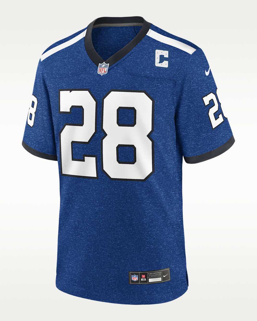 Jersey de fútbol americano Nike de la NFL Game para hombre Jonathan Taylor Indianapolis Colts - Royal
