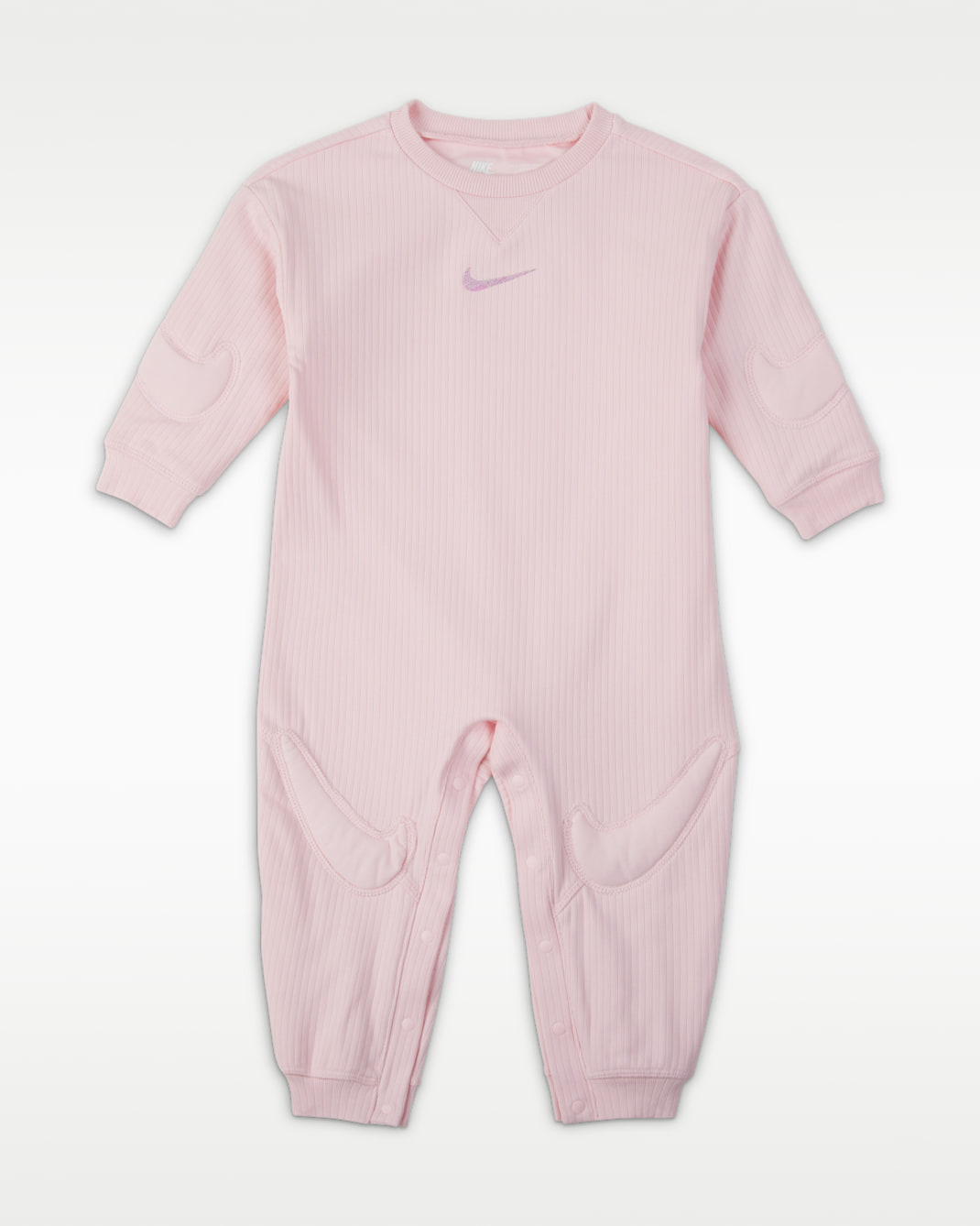 Nike 'Ready, Set' Baby Overalls - Pink Foam