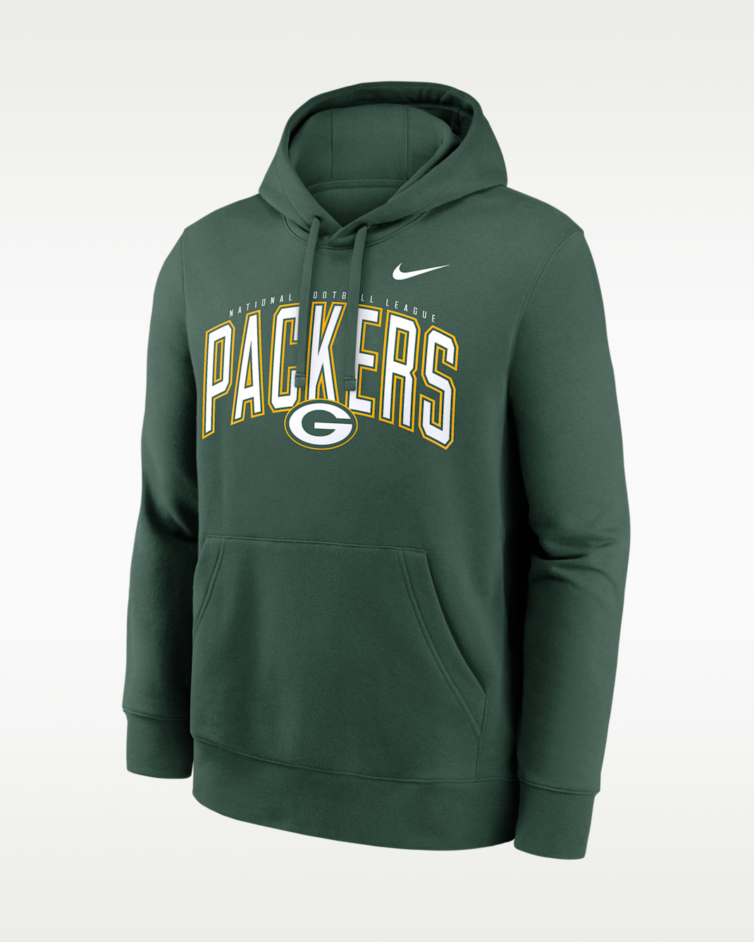 Green Bay Packers Club Men's Nike NFL Pullover Hoodie - Green