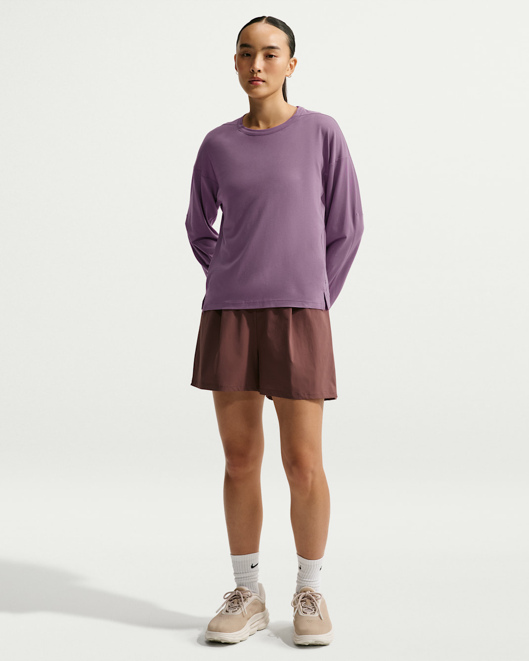 Nike 24.7 ImpossiblySoft Light Women's Dri-FIT Long-Sleeve Top