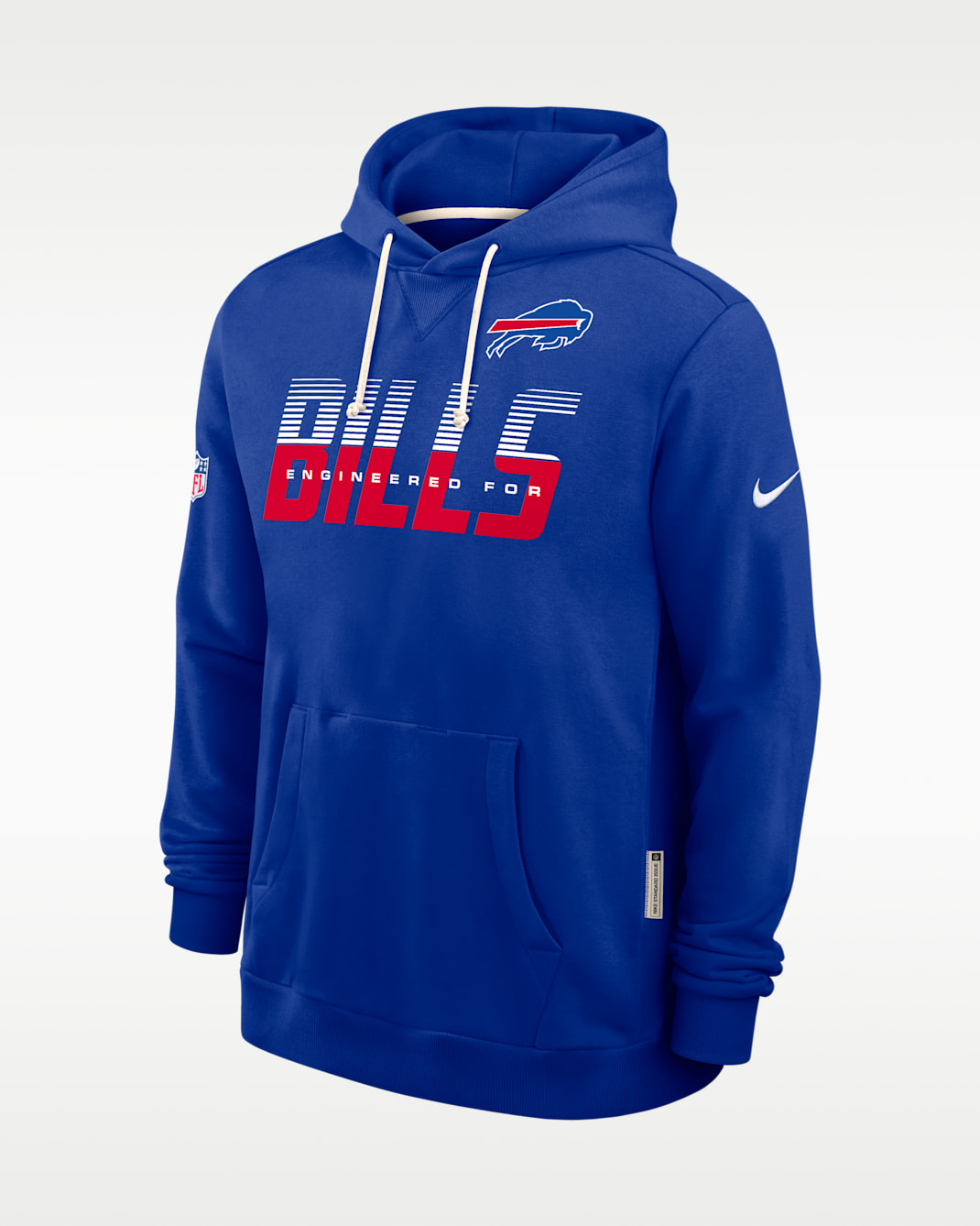 Buffalo Bills Sideline Standard Issue Men's Nike Dri-FIT NFL Pullover Hoodie - Royal