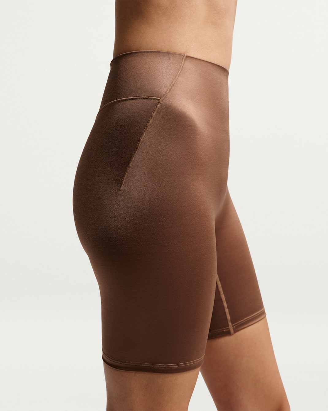 NikeSKIMS Satin Shine Women's Mid-Rise 7" Bonded Biker Shorts