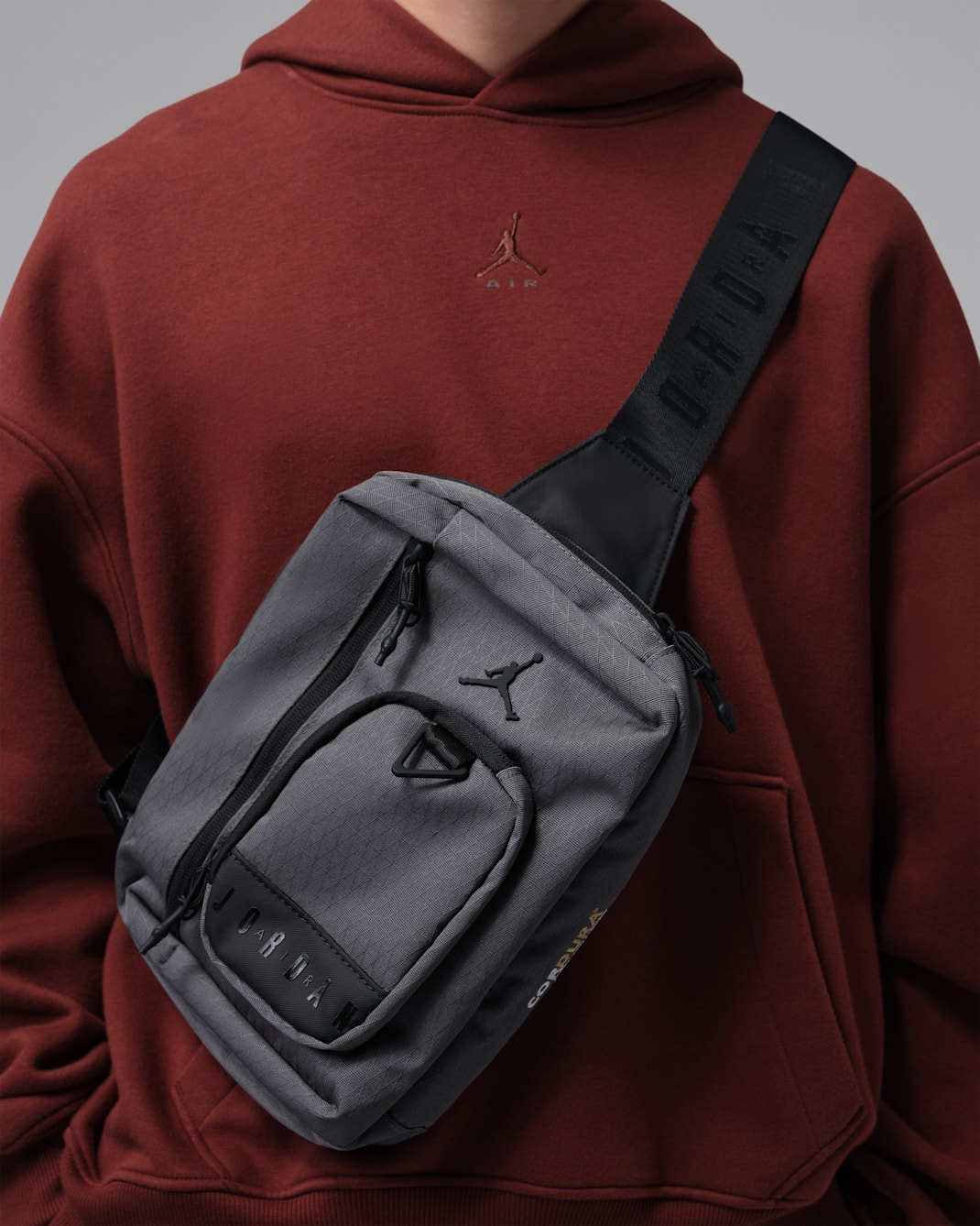 Jordan Collectors Crossbody Bag (3L) - Iron Grey