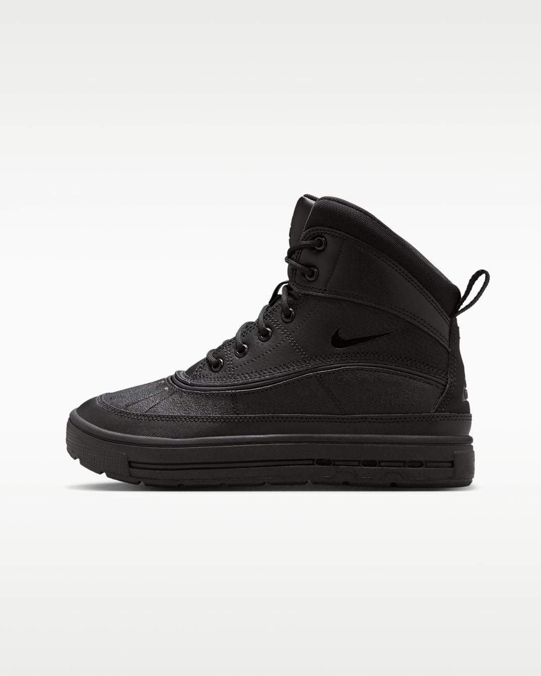 Nike Woodside 2 High Big Kids' Boots - Black/Black/Black