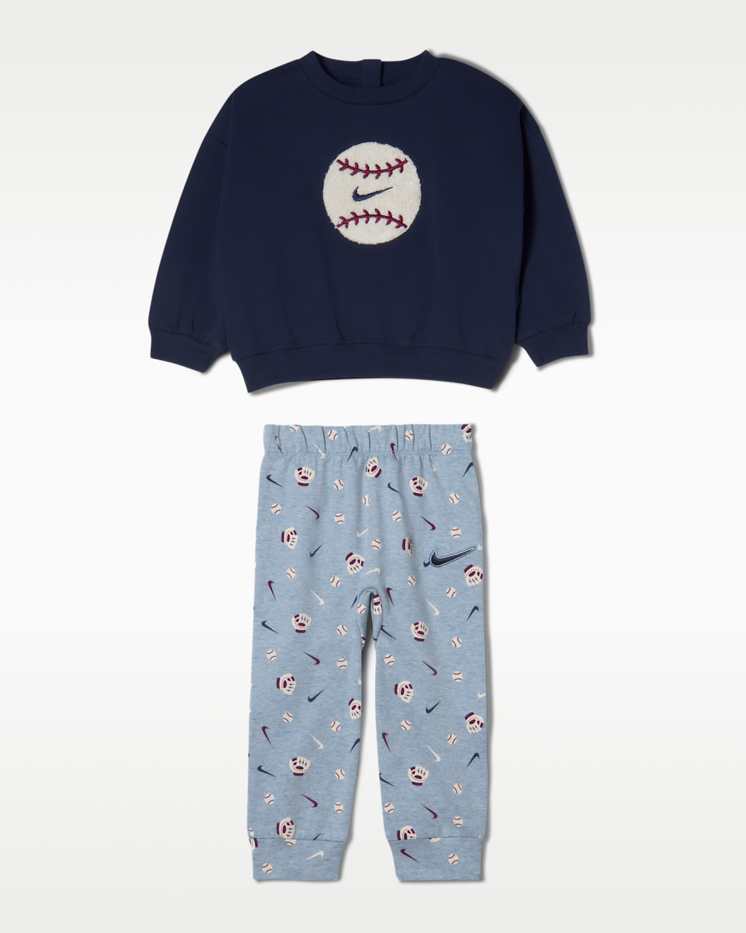 Nike Ready, Set, Grow! Baby (12-24M) 2-Piece Set - Work Blue