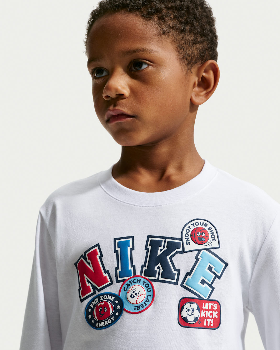 Nike Little Kids' Graphic Long-Sleeve T-Shirt