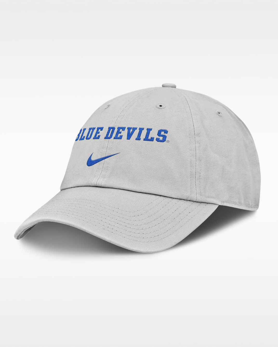 Duke Off-Field Club Gameday Men's Nike College Adjustable Hat - Grey