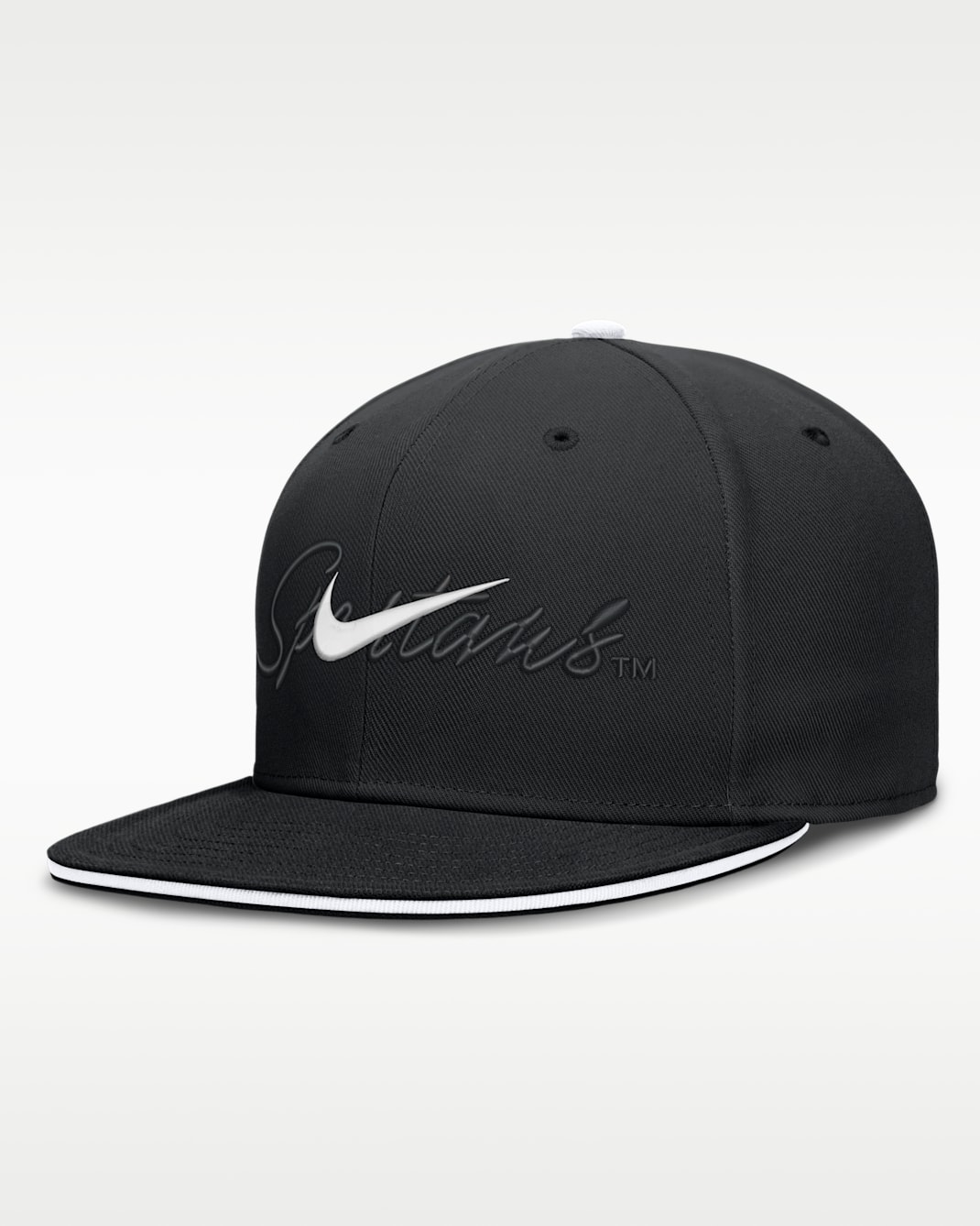Michigan State Pro Men's Nike Dri-FIT College Fitted Hat - Black
