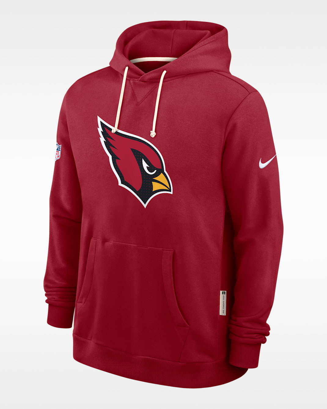 Arizona Cardinals Initial Home Sideline Men's Nike Dri-FIT NFL Pullover Hoodie - Red