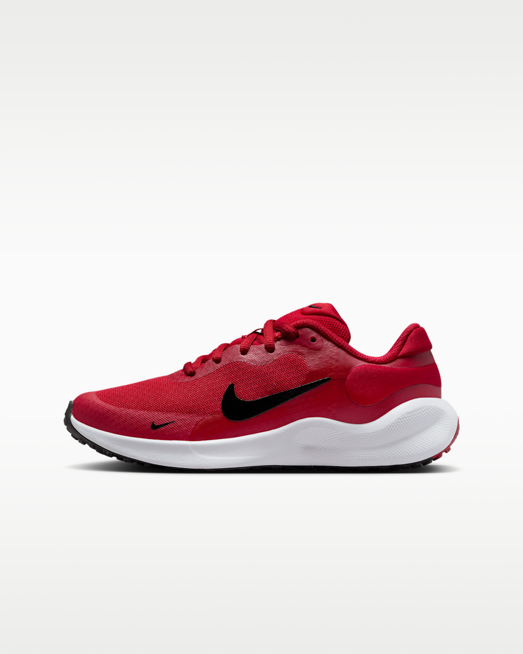 Nike Revolution 7 Older Kids' Road Running Shoes - Gym Red/White/Black