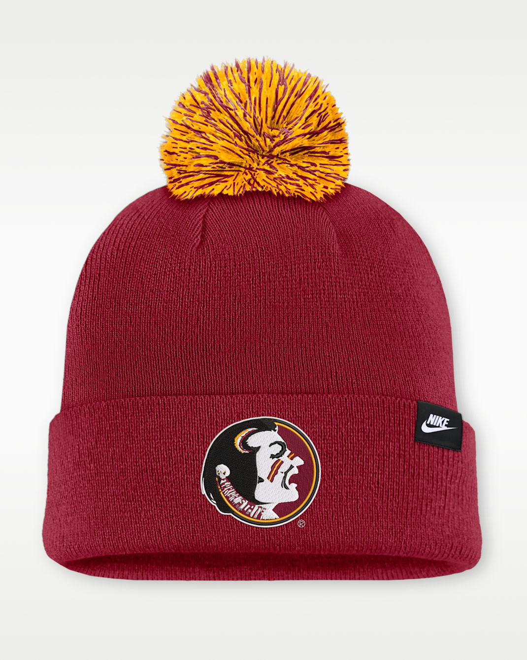 Florida State Peak Men's Nike College Cuffed Beanie