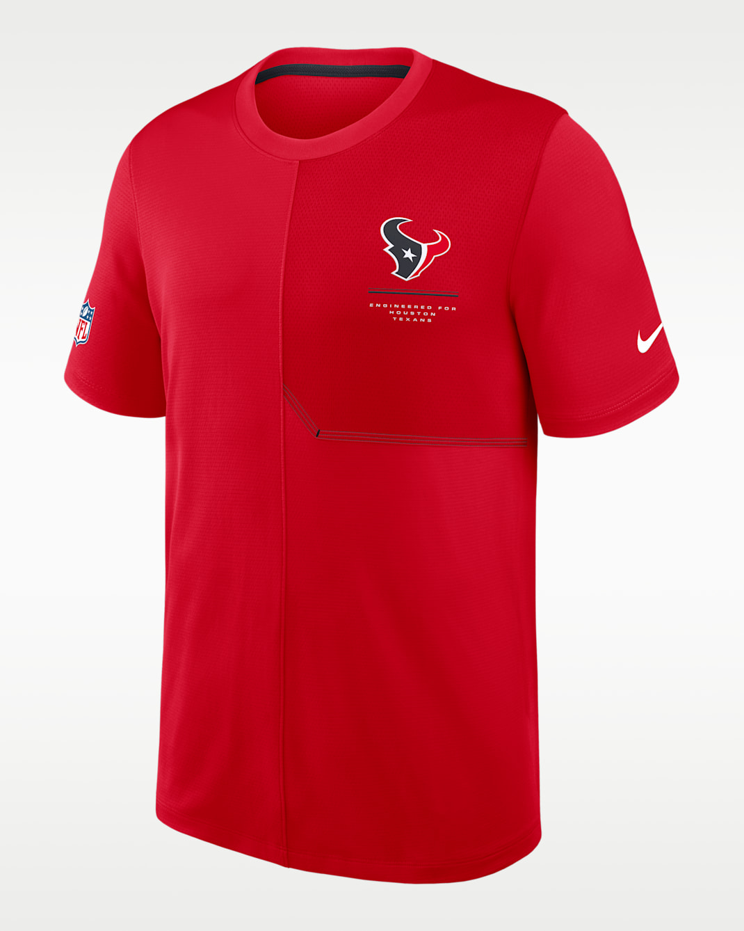 Houston Texans Sideline Coach Men's Nike Dri-FIT NFL Top - Red