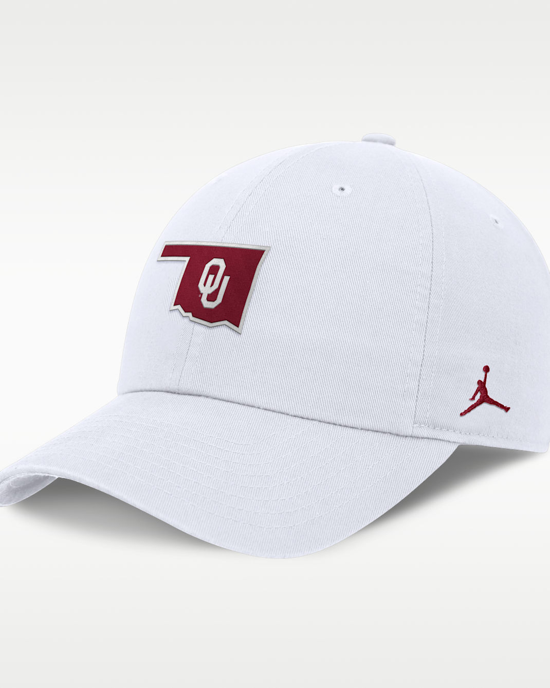 Oklahoma Club Men's Jordan Brand College Adjustable Hat - White