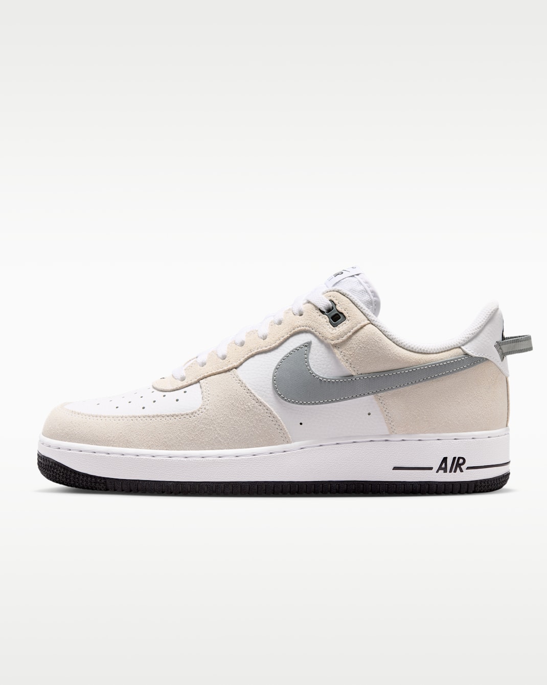 Nike Air Force 1 '07 LV8 Schuh (Herren) - Weiß/Schwarz/Cool Grey/Metallic Cool Grey