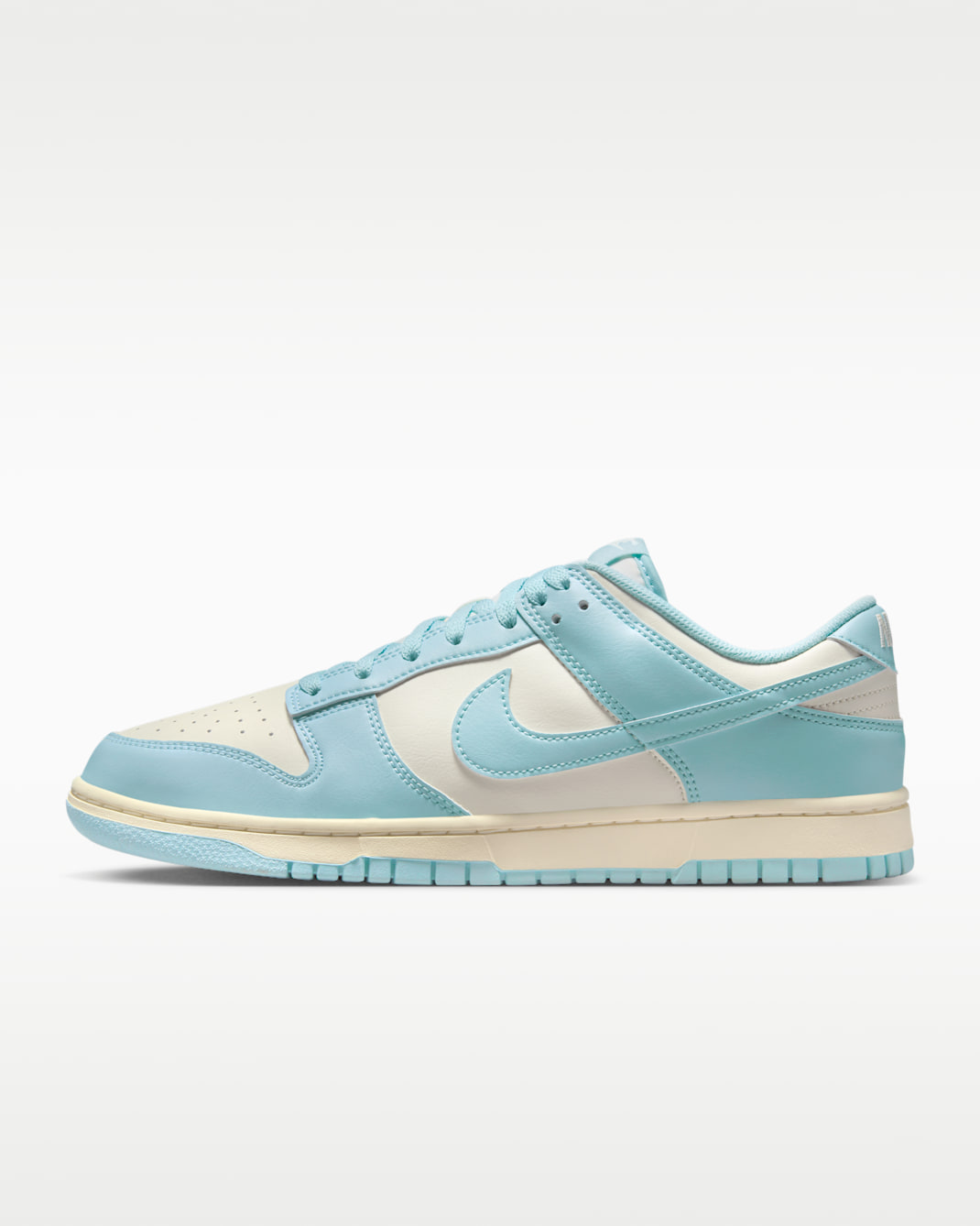 Nike Dunk Low Retro Men's Shoes - Pale Ivory/Glacier Blue
