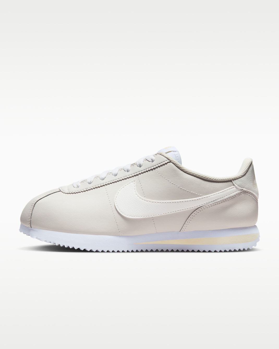 รองเท้าผู้หญิง Nike Cortez Leather - Phantom/Coconut Milk/ขาว/Sail