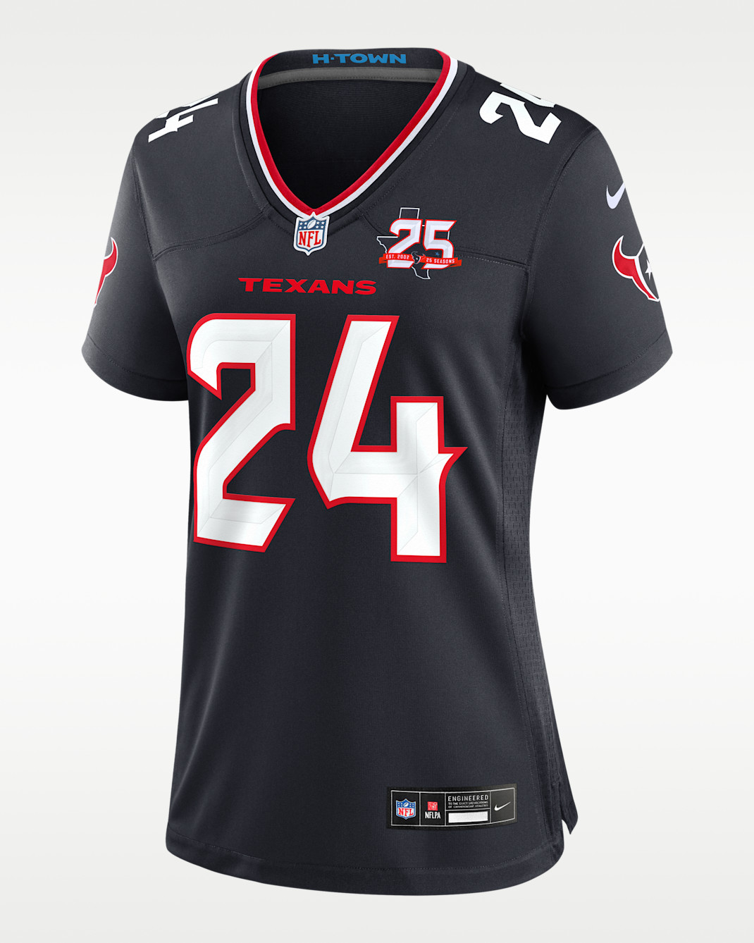 Derek Stingley Jr. Houston Texans Women's Nike NFL Game Jersey - Navy