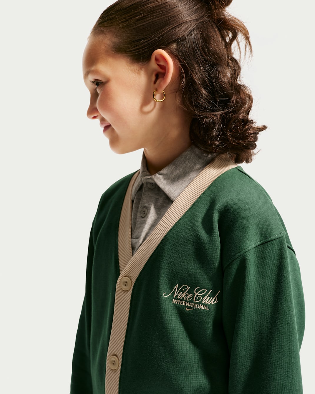 Nike Sportswear Club Big Kids' Cardigan