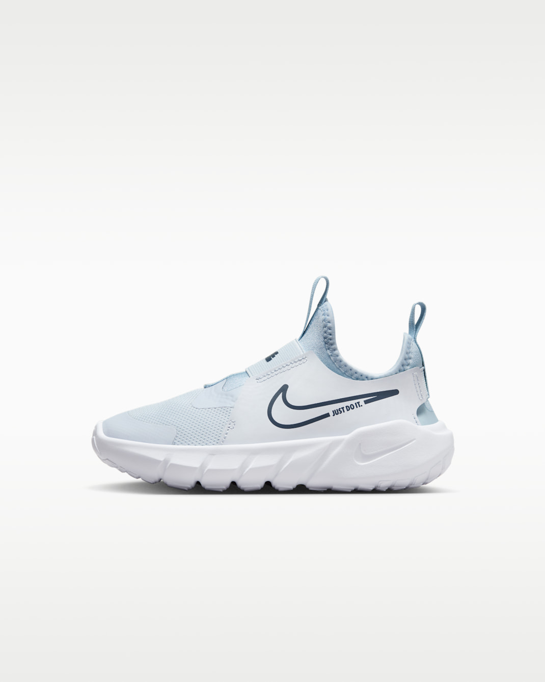 Nike Flex Runner 2 Little Kids' Shoes - Football Grey/Light Armory Blue/White/Midnight Navy