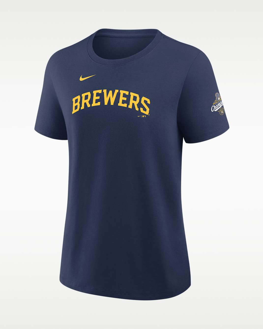 Jacob Misiorowski Milwaukee Brewers 2026 World Series Champions Women's Nike MLB T-Shirt - Navy