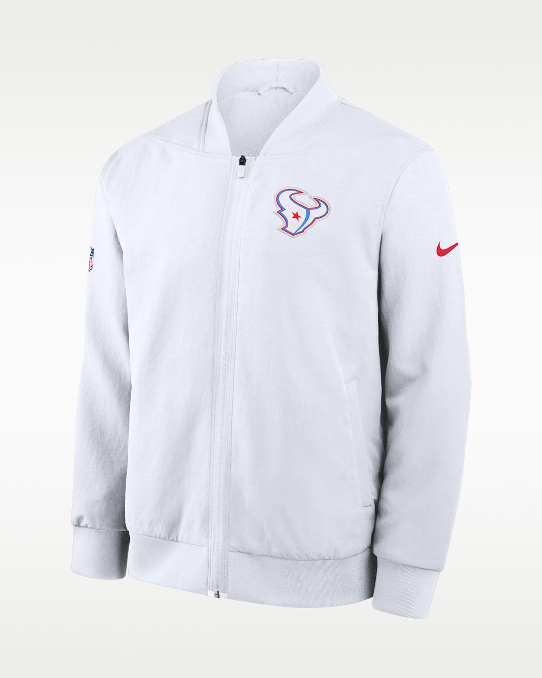 Houston Texans Rivalries Collection Sideline Men's Nike NFL Full-Zip Bomber Jacket - White