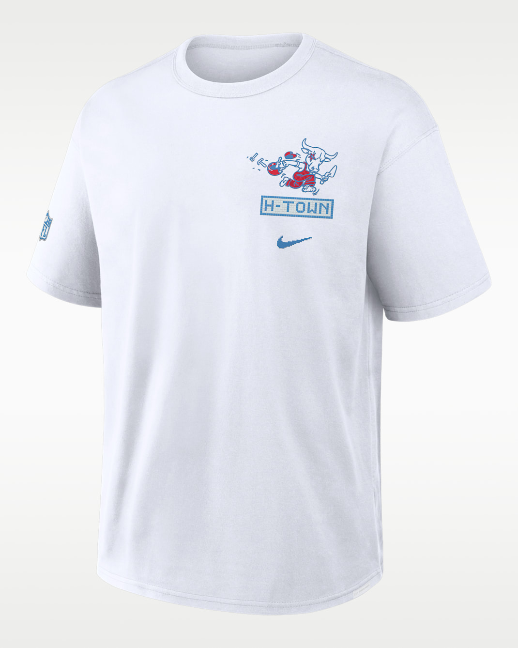 Houston Texans Rivalries Collection Max90 Men's Nike NFL T-Shirt - White