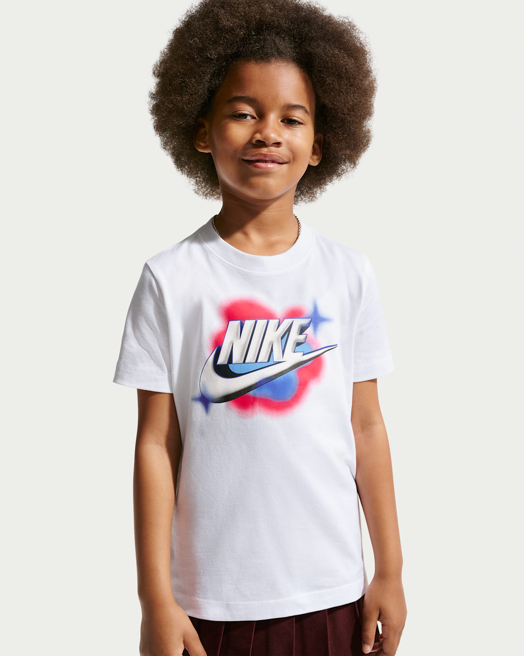 Nike Sportswear Big Kids' T-Shirt - White