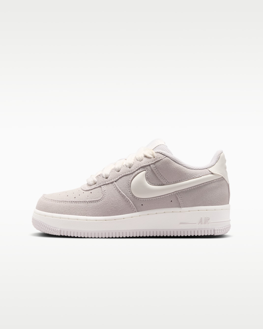 Nike Air Force 1 LV8 Older Kids' Shoes - Vast Grey/Sail